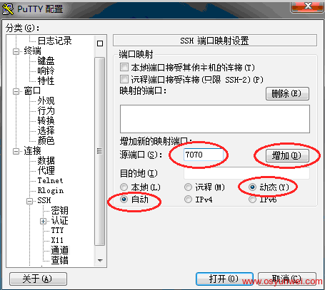 用美国VPS和Putty远程连接工具实现代理访问互联网